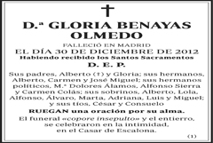 Gloria Benayas Olmedo